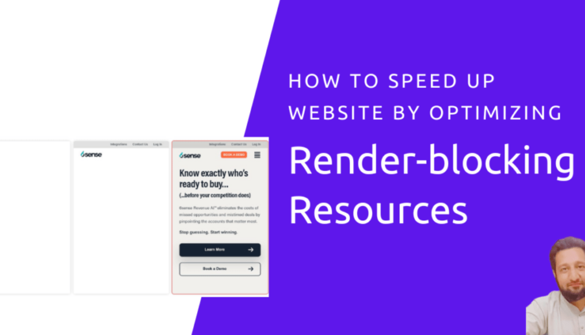 by optimizing render blocking resources you can speed up your website and improve its seo