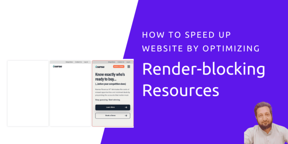 by optimizing render blocking resources you can speed up your website and improve its seo